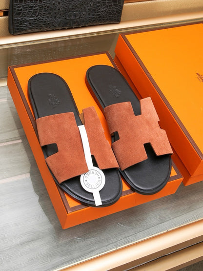 HM IZMIR SANDAL FIRE SUEDE