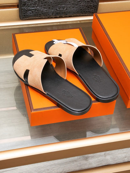 HM IZMIR SANDAL TANGERINE SUEDE