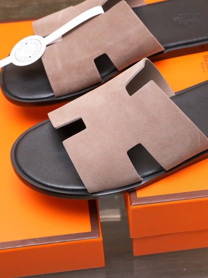 HM IZMIR SANDAL TAWNY SUEDE