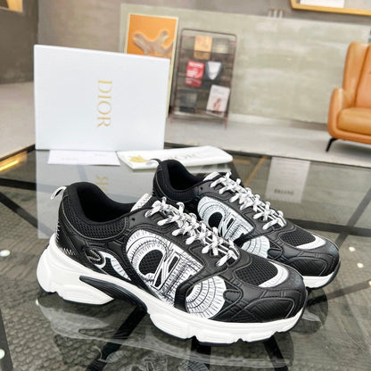 CD CHRONO SNEAKER BLACK MESH FABRIC