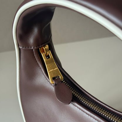 MiuMiu Wander Crescent Bag Leather