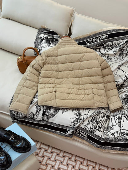 Burberry 25 Jacket Apricot Down Nylon