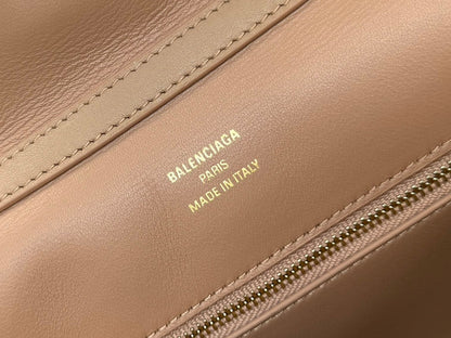 Balenciaga Large Bag 40 Rich Brown Calfskin Gold Hardware