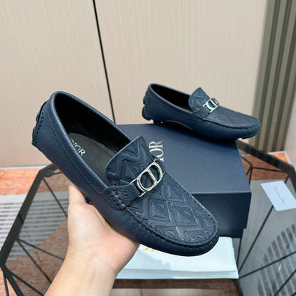 CD OdÃ©on Loafer Blue Calfskin 638583