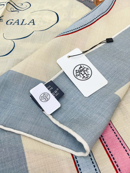 Brides De Gala Forever Scarf 140 CM In Colorful Cashmere And Silk 337143