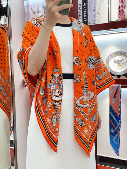 SCARF 140 CM COLORFUL 390958
