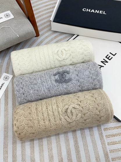 CC Scarf 190 CM In Grey Cashmere 396247