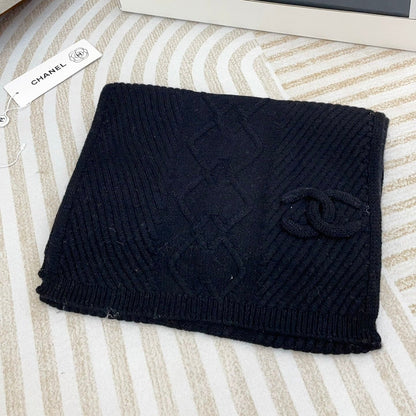 CC Scarf 180 CM In Black Wool 422766