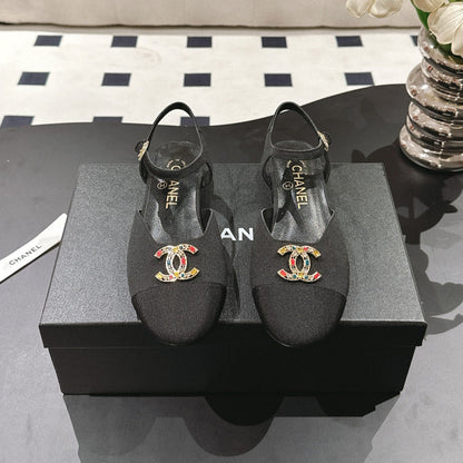 CC Slingback Black Fabric 237513