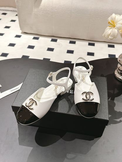 CC Slingback White Sheepskin 237514