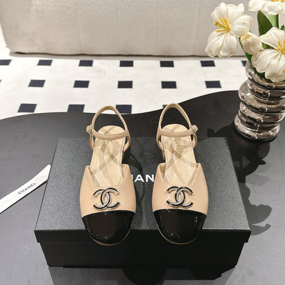 CC Slingback Cream Sheepskin 237516