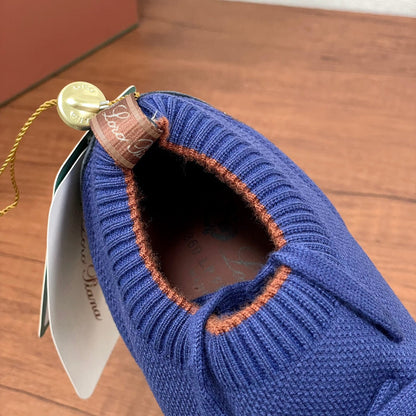 LP 360 LP FLEXY WALK SNEAKER COBALT AND BROWN CASHMERE