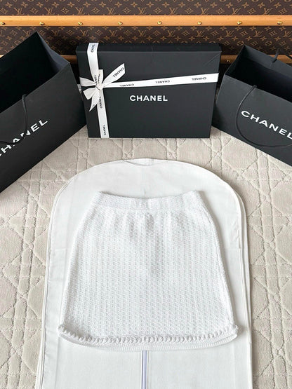 CC 25 Pearl Mesh Top White Wool 237299