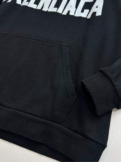 Balenciaga 25 Long-sleeved Tank Top Black Cotton 0035