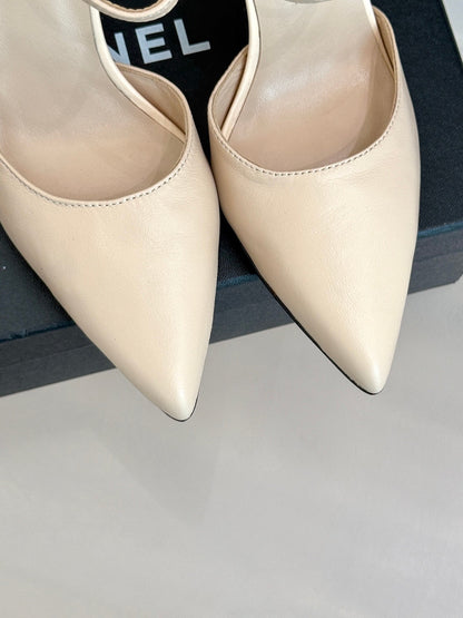 CC 25 Slingback Pink Nude Lambskin 308652