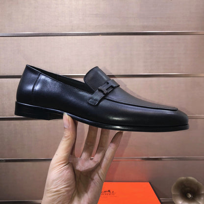 HM GIOVANNI LOAFER BLACK CALFSKIN