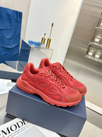 CD x Stone Island B30 Sneaker Red Mesh 646459