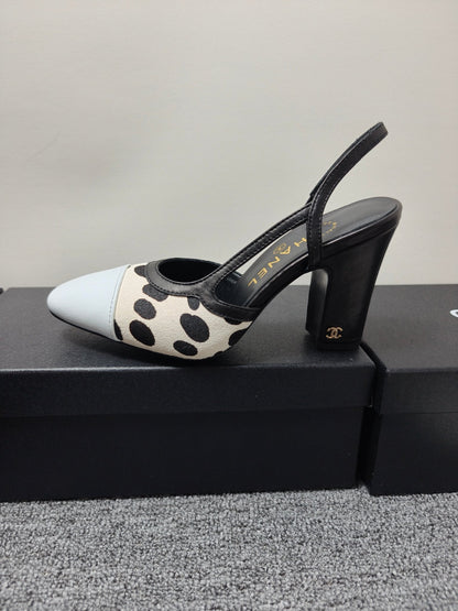 Chanel 2026 Slingback Horsehair Sheepskin 856006