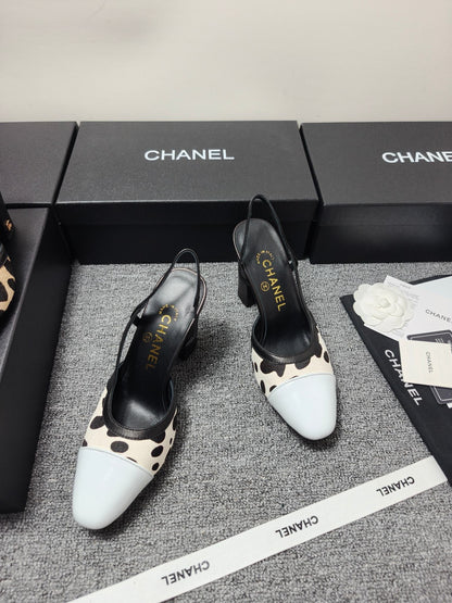 Chanel 2026 Slingback Horsehair Sheepskin 856006