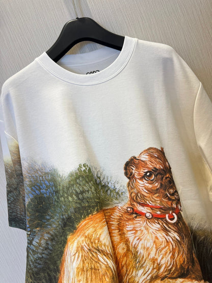 Loewe 25 Painting T-shirt Multicolor Cotton