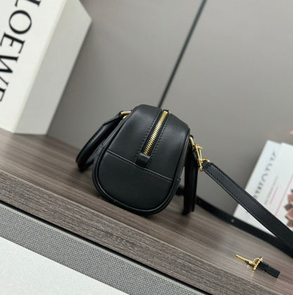 Loewe Mini Bowling Bag 23 Black Calfskin 280621