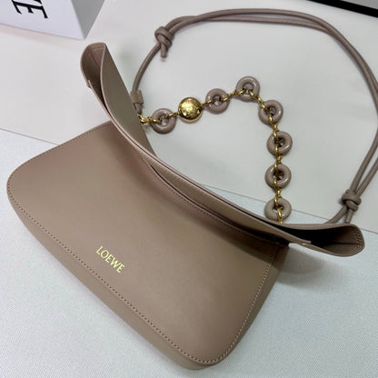 Loewe Ola Medium Bag Nude Beige Calfskin 274679