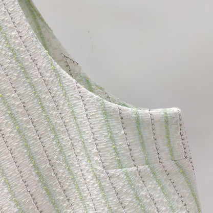 CC Refreshing Vest White Green Polyester 215764