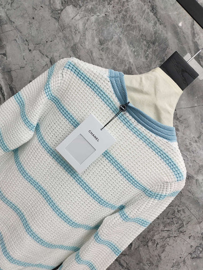 CC 25 Striped Sweater Tencel 283776