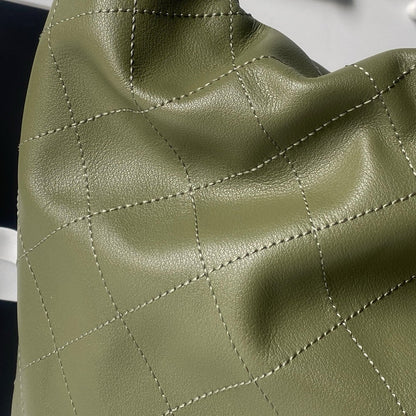 Chanel 2025 Bag 45cm Green Calfskin 318234