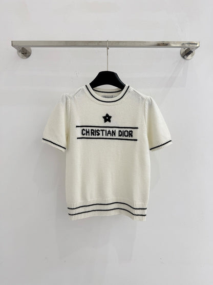 Dior 2026 Short-sleeved Sweater Wool Cashmere 854420
