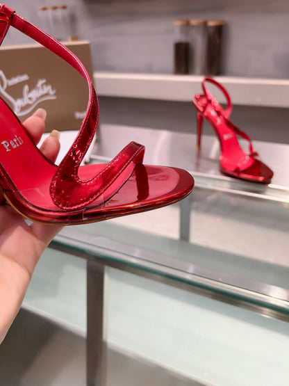 CL Rosalie 105mm Sandals Leather and PVC 251036
