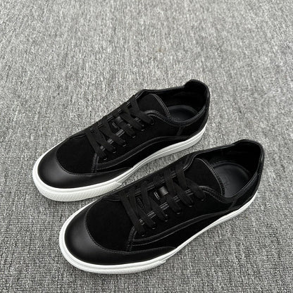 HM Men's Get Sneaker Black Suede Calfskin 336083