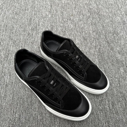HM Men's Get Sneaker Black Suede Calfskin 336083