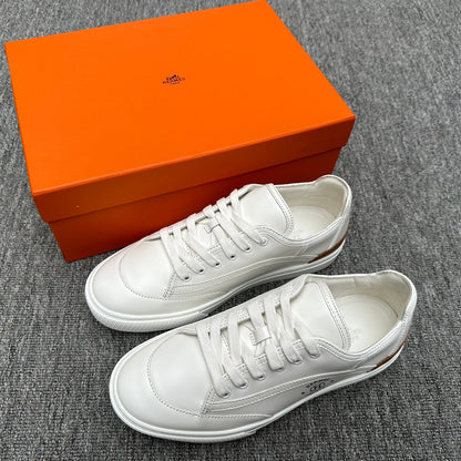 HM Men's Get Sneaker White Calfskin 336085