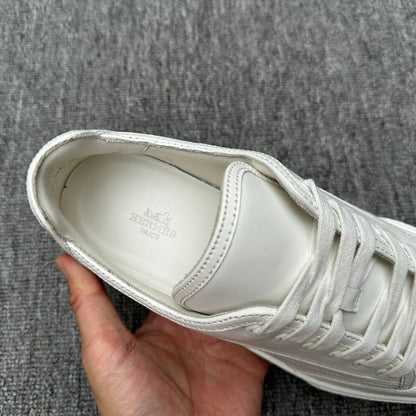 HM Men's Get Sneaker White Calfskin 336085
