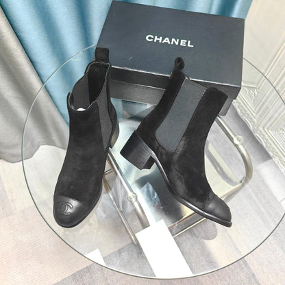 CC Chelsea Ankle Boots Black Suede