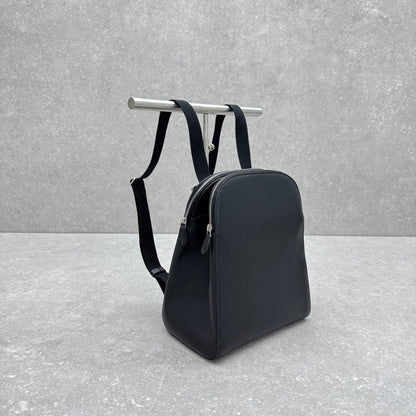The Row 2025 Harper Backpack 26cm Black Leather