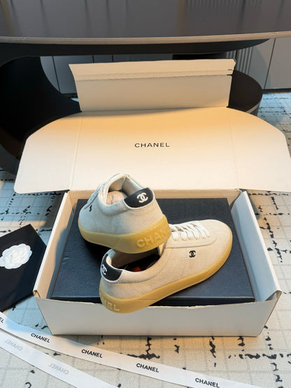 Chanel 2026 Training Sneakers Cow Suede Sheepskin 829180