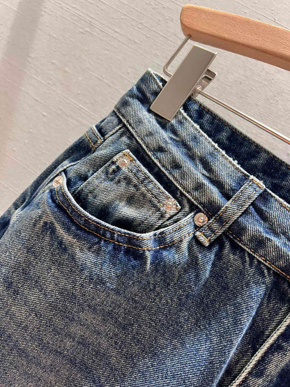 Prada Jeans Blue Cotton 200158
