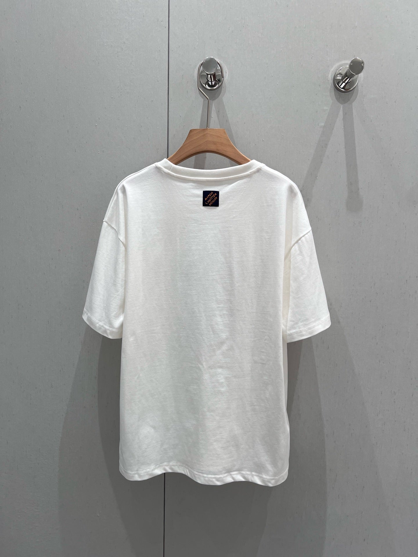 LV 25  T-shirt White Mix Blue Cotton 210315