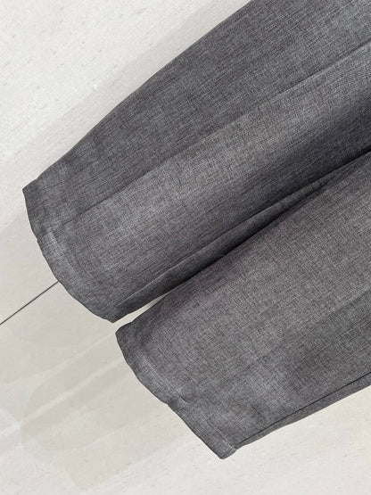 Loewe 25 Print Ribbed Waist Trousers Cotton