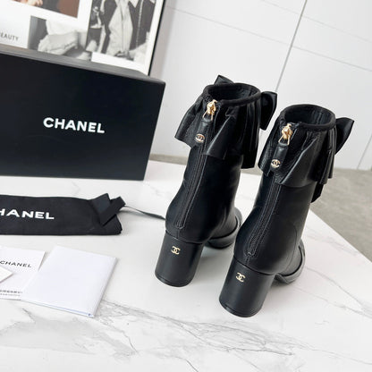 CC 25 latest low-top boots  black sheepskin 459455