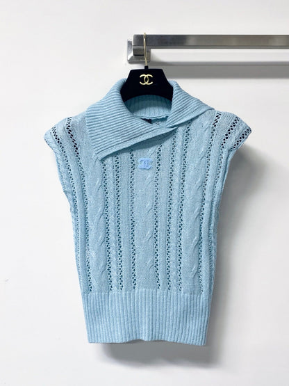 Chanel 2026 Knit Sweater Vest Laine Wool 315615