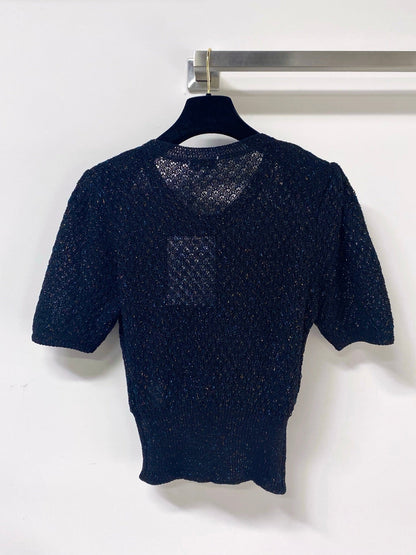 Chanel 2026 Knit Cardigan Tops Laine Wool 375026