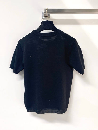 Dior 2026 Star and Logo Knit T-shirt Tencel 405697