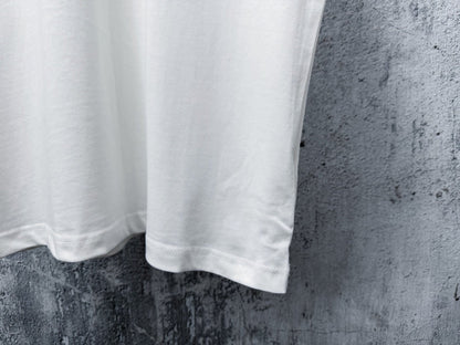 CC 2026 Short Sleeve T-Shirt Silver Powder Print Cotton 129279