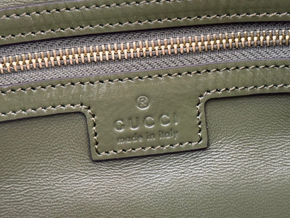 Gucci Jacket Bag Green Patent Leather 248418