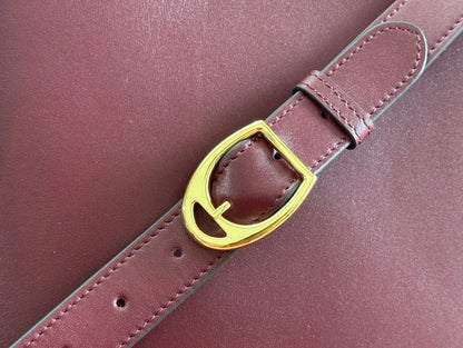 Gucci 73 Mini 27.5cm Bucket Bag Rosso Ancora red Smooth Leather 244435