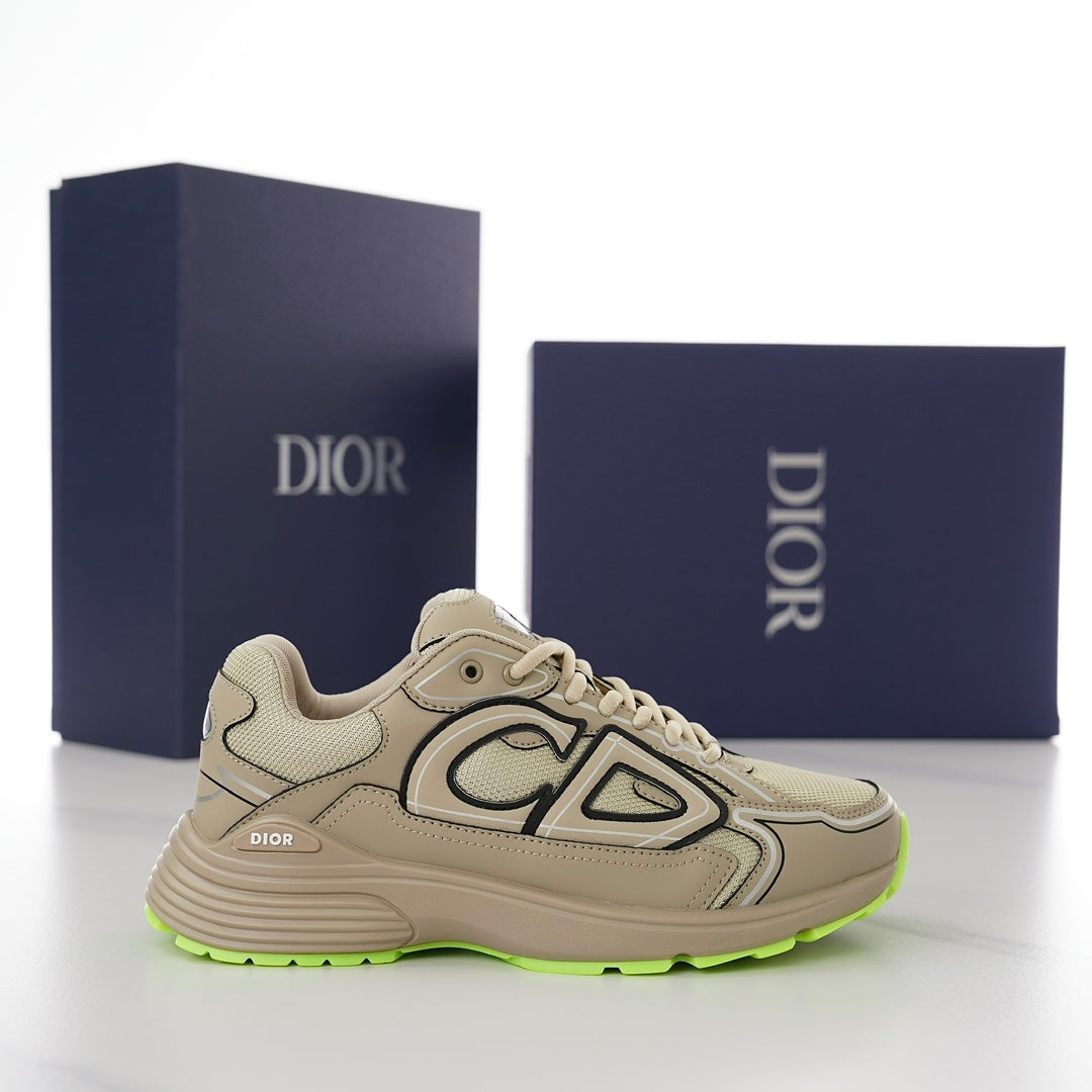 CD B30 SNEAKER TAN MESH FABRIC