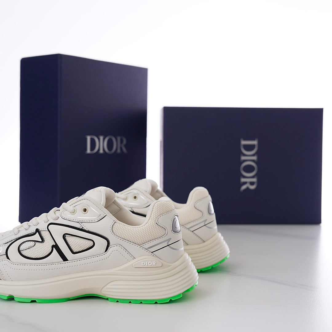 CD B30 SNEAKER CREAM MESH FABRIC